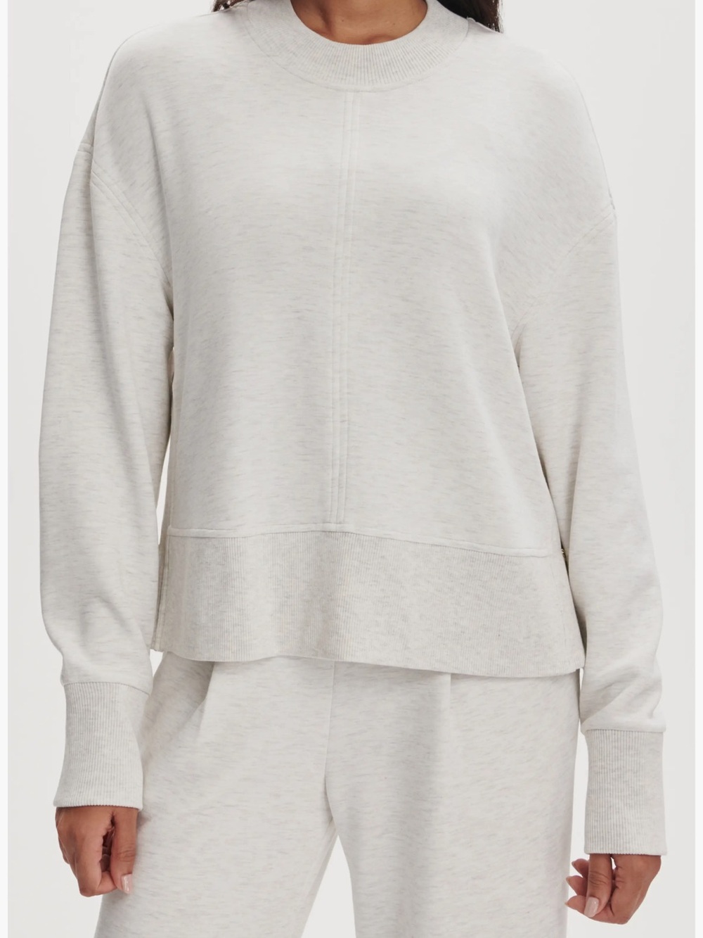 Varley Philippe Crop Crewneck Sweatshirt